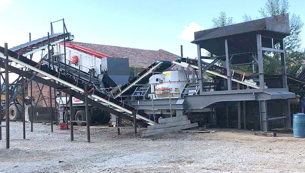 一小時(shí)50方的移動(dòng)制砂機(jī)（打砂機(jī)）多少錢(qián)一套