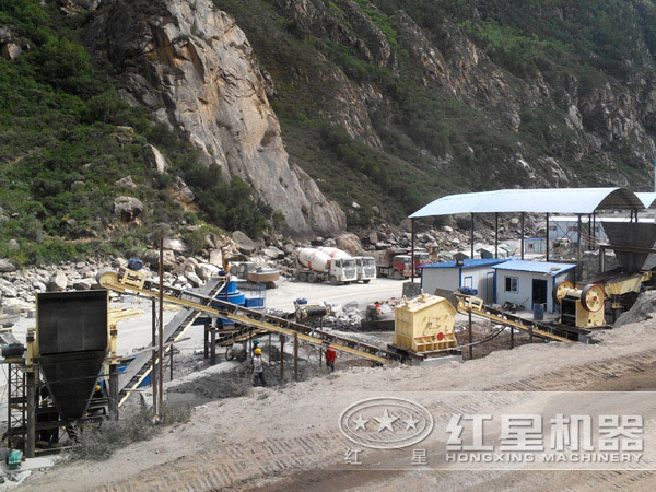 湖南長沙河卵石制砂生產線 湖南長沙河卵石制砂生產線