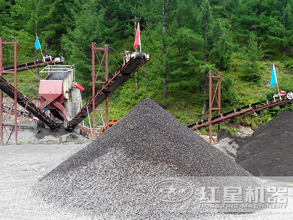 HVI沖擊式制砂、整形機加工出的石料 HVI沖擊式制砂、整形機加工出的石料