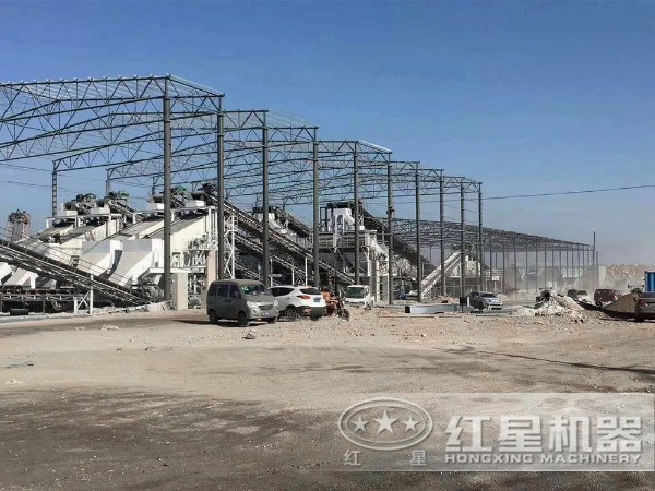 河北時產100-200噸破碎生產線 河北時產100-200噸破碎生產線