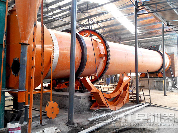 烘干機安裝、調試現場