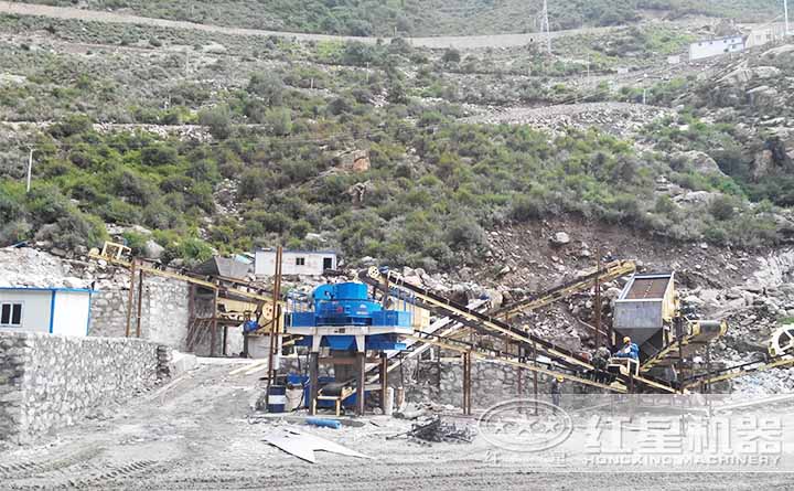 制砂機(jī)客戶現(xiàn)場(chǎng)