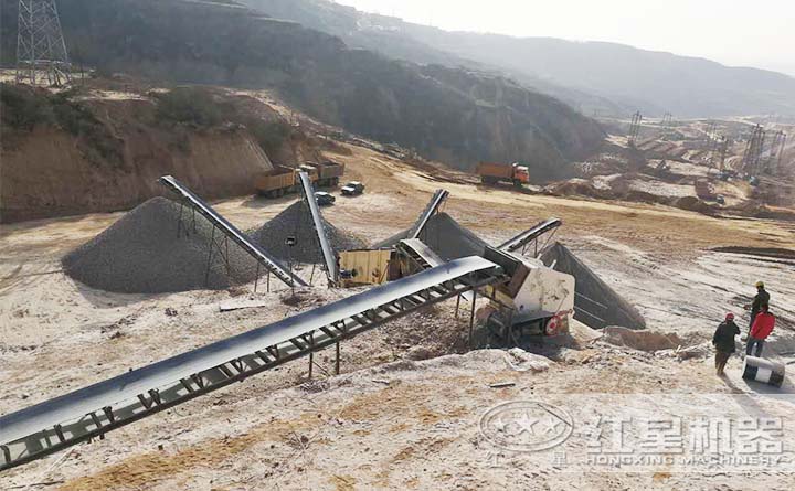 石子破碎現(xiàn)場 石子破碎現(xiàn)場