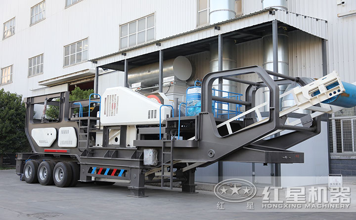 紅星車載移動碎石機(jī) 紅星車載移動碎石機(jī)