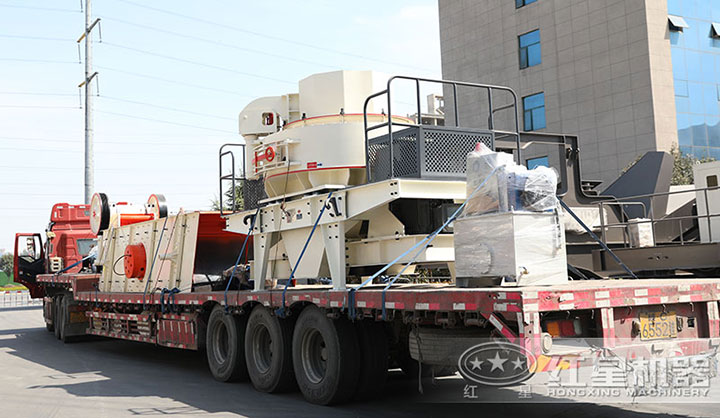 制砂設備發貨現場 制砂設備發貨現場