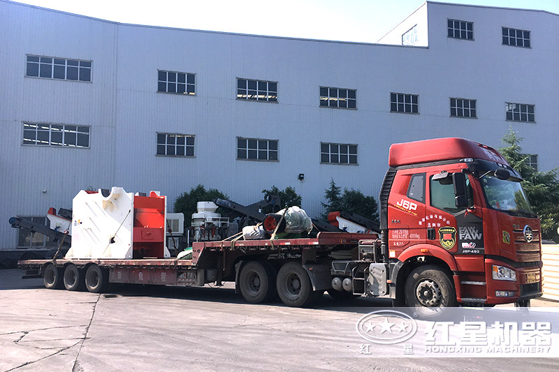 紅星1060顎破發(fā)貨現場