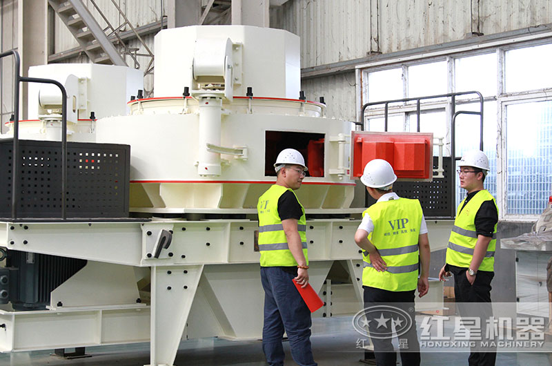 紅星制砂機(jī)生產(chǎn)車(chē)間