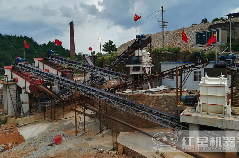 砂石制砂加工生產客戶現場 砂石制砂加工生產客戶現場